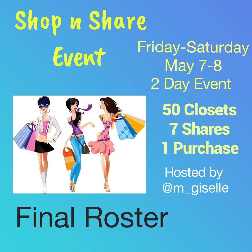 Event closed-Thanks to all for participating 💕